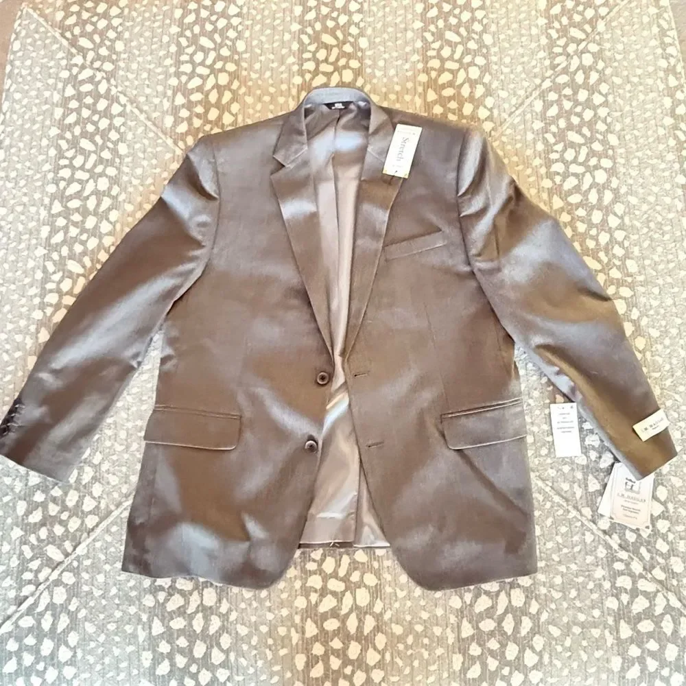 Haggar Men's Grey Blazer 44R